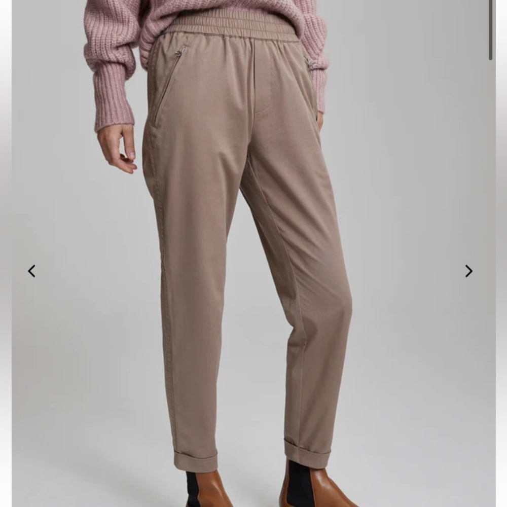 Varley Marbern Pant 27.5 in Fossil Brown - Picture 3 of 8